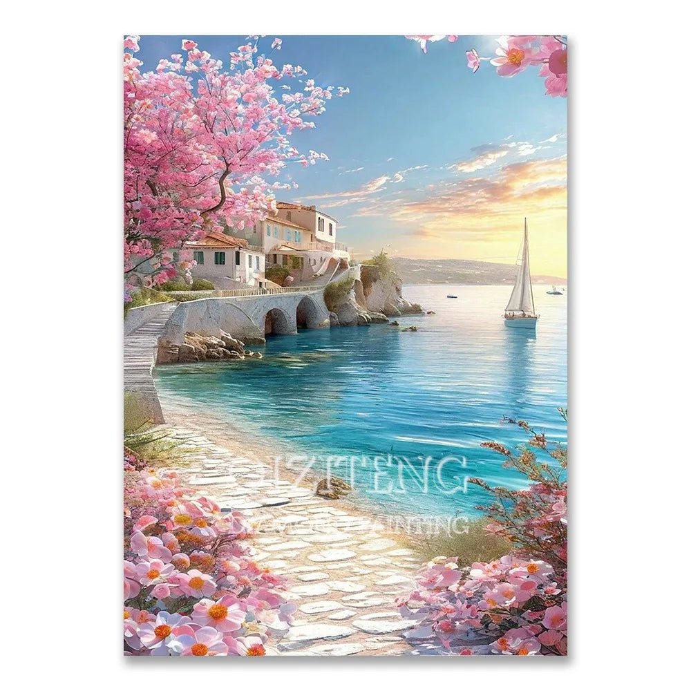 Diamond Painting | Architecture Européenne - Atelier Pièce par Pièce - Puzzle & Art