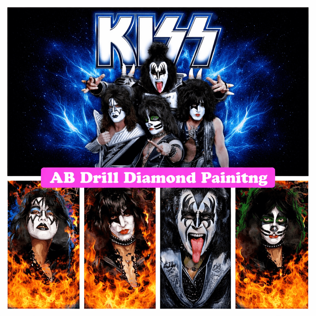 Diamond painting | Kiss - Atelier Pièce par Pièce - Puzzle & Art