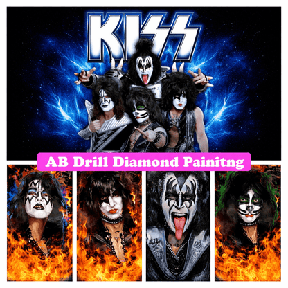 Diamond painting | Kiss - Atelier Pièce par Pièce - Puzzle & Art