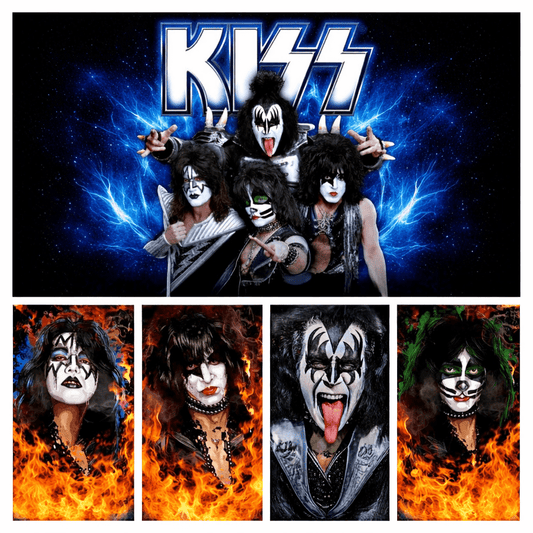 Diamond painting | Kiss - Atelier Pièce par Pièce - Puzzle & Art