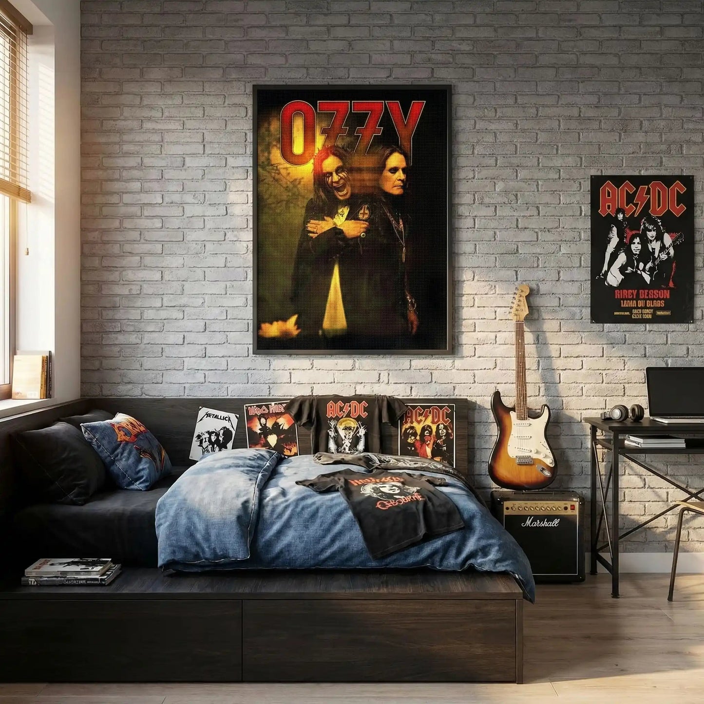 Diamond painting | Ozzy Osbourne - Atelier Pièce par Pièce - Puzzle & Art