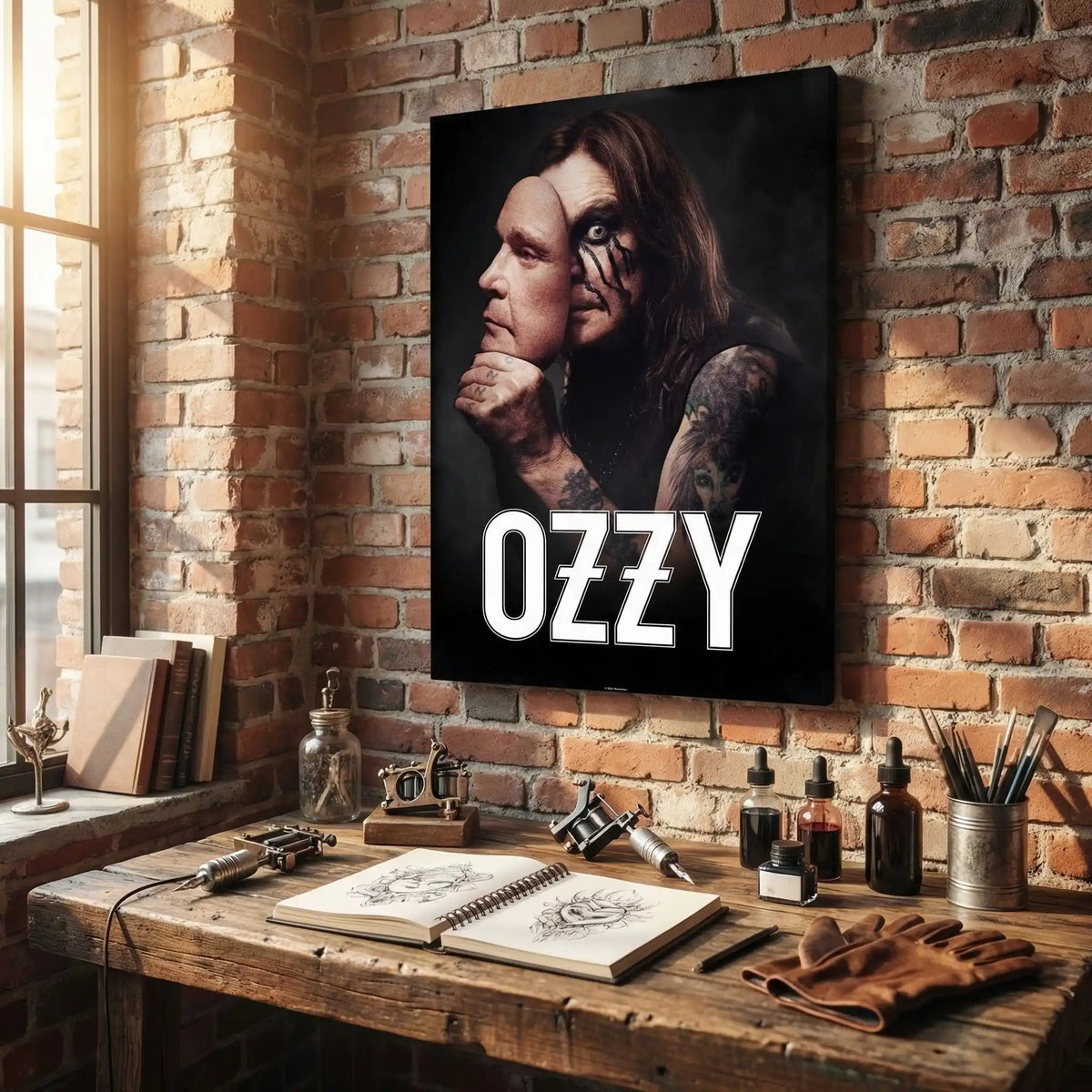 Diamond painting | Ozzy Osbourne - Atelier Pièce par Pièce - Puzzle & Art