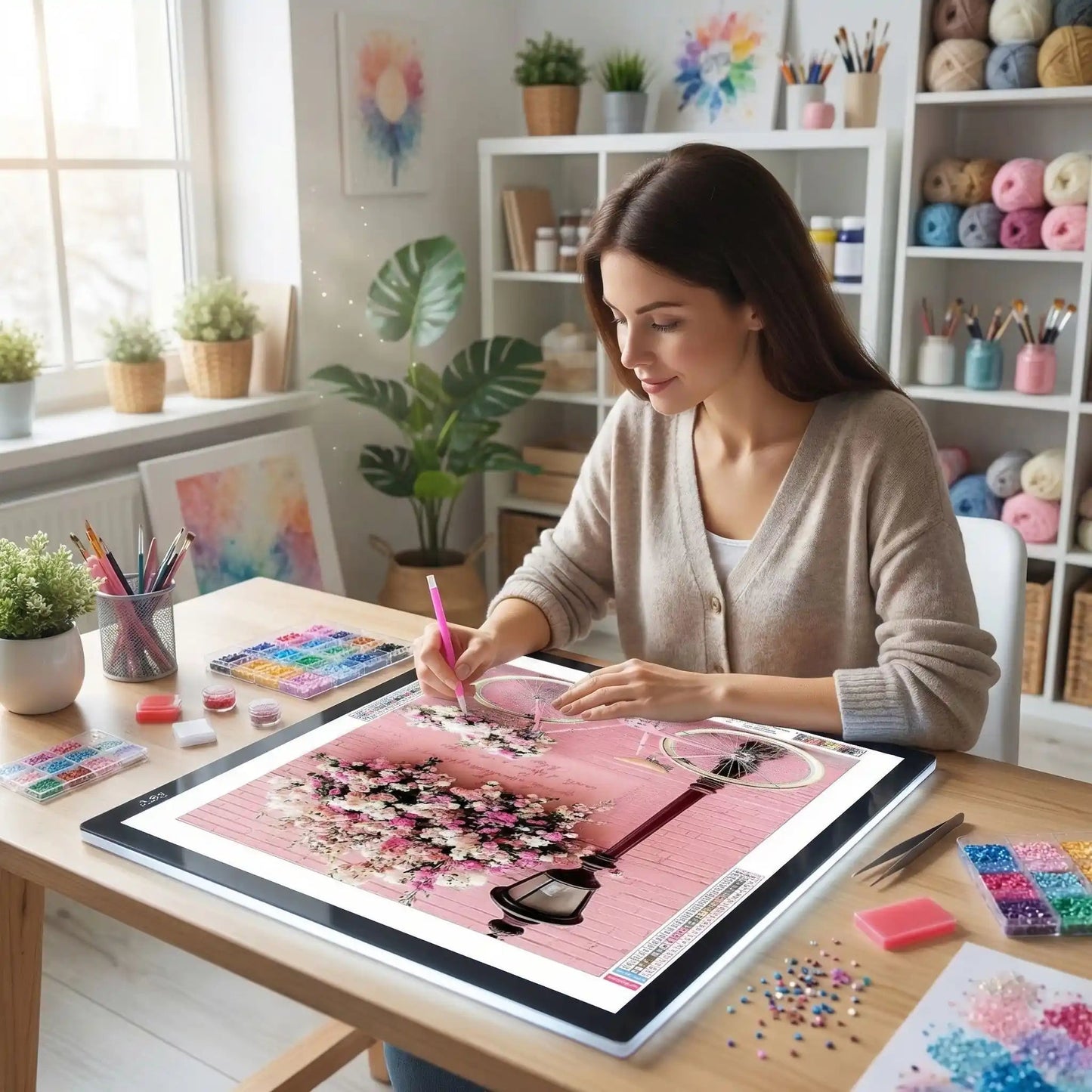 Diamond painting | Vélo Vintage - Atelier Pièce par Pièce - Puzzle & Art