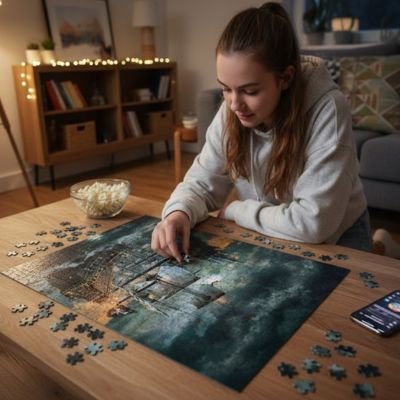Puzzle adulte moment détente